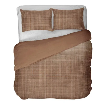 Afbeelding van Kayori Sunai Dekbedovertrek Katoensatijn 240/200 220 Caramel cm +2 slopen (Kleur: Bruin)