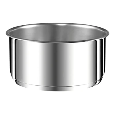 Afbeelding van Tefal Ingenio Preference L8981604 Steelpan, 22 cm, stapelbaar, roestvrij staal, inductie, veelzijdigheid, ruimtebesparend