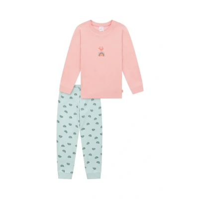 Afbeelding van Schiesser SET Pyjama voor kinderen, Maat: 104, Koralle