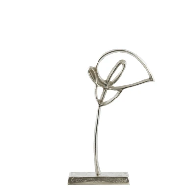 Afbeelding van Light &amp; Living Ornament CALLA 19x8x38cm Zilver