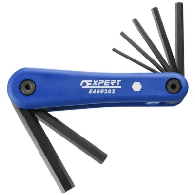 Afbeelding van EXPERT E469262 zeskant inbussleutelset 2,5 10mm 7 delig