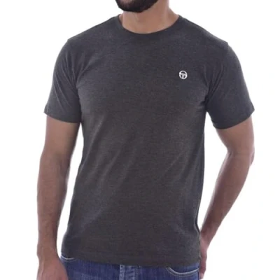Afbeelding van Sergio Tacchini Iconisch T shirt voor heren, donkergrijs, grijs.