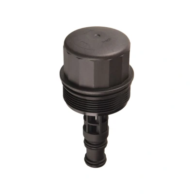 Afbeelding van FEBI BILSTEIN 172897 Deksel, oliefilterbehuizing Met afdichtring MERCEDES BENZ: C Class Saloon, Vito Mixto, E Saloon