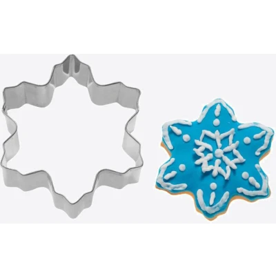 Afbeelding van Westmark uitsteekvorm uit rvs sneeuwvlok 5.9x5.9x2.2cm