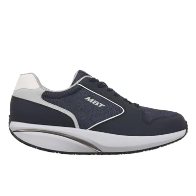 Afbeelding van MBT 1997 Classic II Casual schoenen voor dames, moderne, sportieve anatomische comfortabele vrijetijdsschoenen, comfortabel, fysiologisch comfort, stabiliteit, gebogen zool, sneakers inclusief, Donker