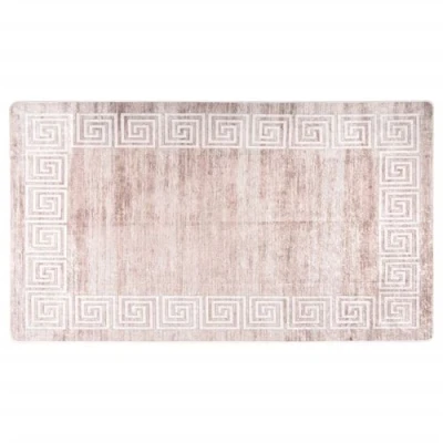 Afbeelding van Vloerkleed wasbaar anti slip 190x300 cm beige