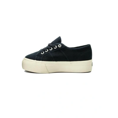 Afbeelding van Superga Sneakers laag, Dames, Maat: 37, Navy Polyester/ katoen