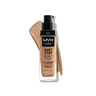 Image de NYX Professional Makeup Can&#039;t Stop Won&#039;t Full Coverage Fond de Teint Neutral Buff 30 ml