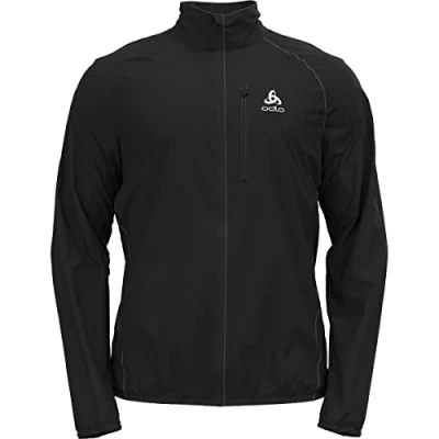 Afbeelding van ODLO LAUF Zeroweight Jas, Heren, Maat: Small, Black