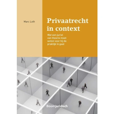 Afbeelding van Boom Juridische studieboeken Privaatrecht in context