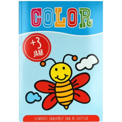 Afbeelding van Kleurboek Color 3+ Jaar