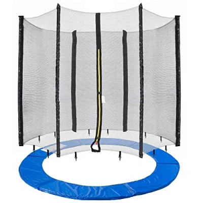 Afbeelding van AREBOS Trampoline Veiligheidsnet + Randafdekking Randbescherming 244 cm