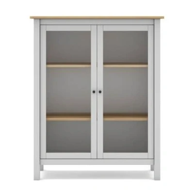 Afbeelding van CALICOSY Vitrinekast 2 Deuren L90 x H110 cm Misti