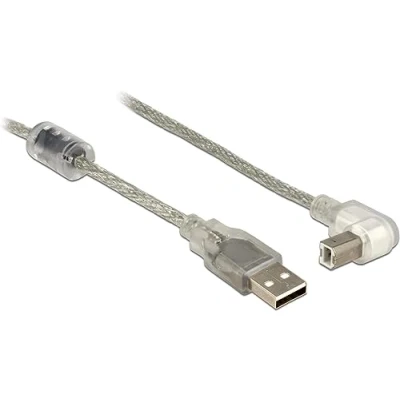 Afbeelding van Delock USB A B schuin (0.50 m, 2.0), kabel