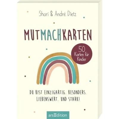 Afbeelding van Mutmachkarten: Du bist einzigartig. Besonders. Liebenswert. Und stark! Kartenbox mit 50 Affirmationskärtchen für Kinder