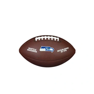Image de Ballon Football Américain NFL Seattle Seahawks Wilson Licenced