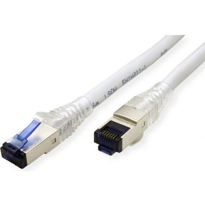 Afbeelding van ROLINE patchkabel Cat.6A (Klasse EA) S/FTP (PiMF), massief, LSOH, grijs, 20 m