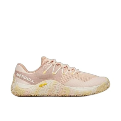 Afbeelding van Merrell Trail Glove 7 hardloopschoenen, Dames, Maat: 39, Pink salt Textiel/ synthetisch