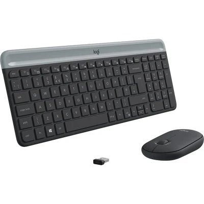 Afbeelding van Logitech Slim Wireless Kbd Mouse Combo MK470 CH