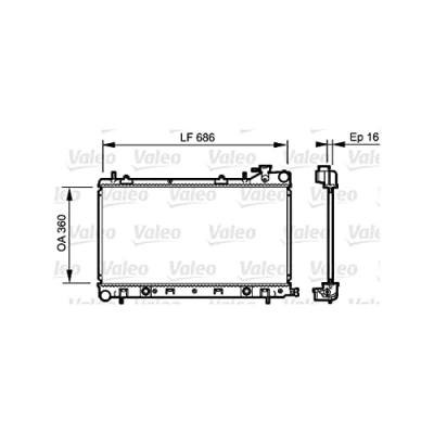 Afbeelding van Valeo Radiateur 735209
