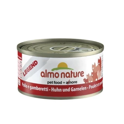 Afbeelding van Almo Nature HFC 24x70g Kip en garnalen
