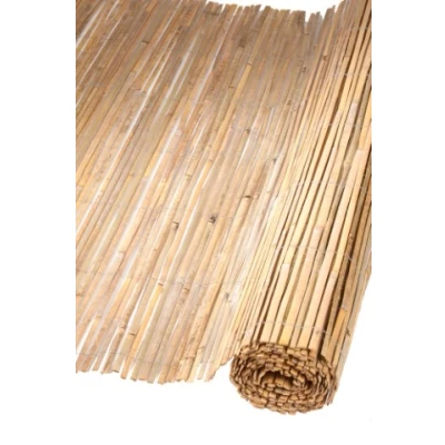 Afbeelding van Bamboe Schutting Mat Gespleten 1 x 5 Meter Per Rol