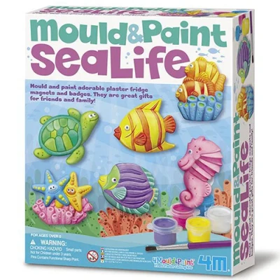 Afbeelding van 4M 0003511 creatieve hobby vormset zeeleven