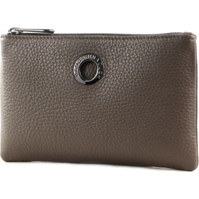 Afbeelding van MANDARINA DUCK Leren Utensil zak Mellow Leather Pouch Clay Bruine