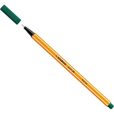 Afbeelding van Stabilo Point 88 Fineliner, Dennengroen Fineliner