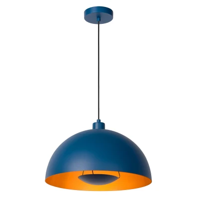 Afbeelding van Lucide SIEMON Hanglamp 1xE27 Blauw