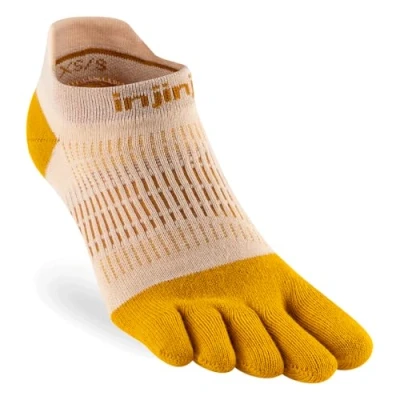 Afbeelding van Injinji Run No Show Lightweight 2.0 Dames Hardloopsokken Golden Spice 40.5 44
