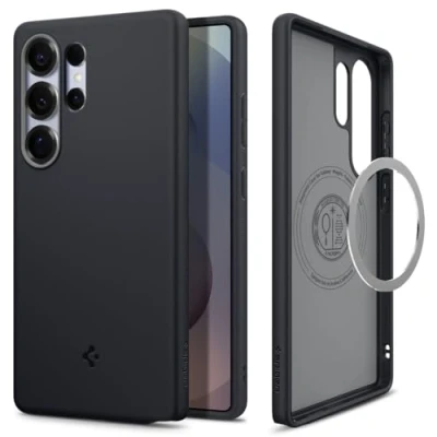 Afbeelding van Spigen Nano Pop MagFit beschermhoes compatibel met Samsung Galaxy S25 Ultra, sesamzwart