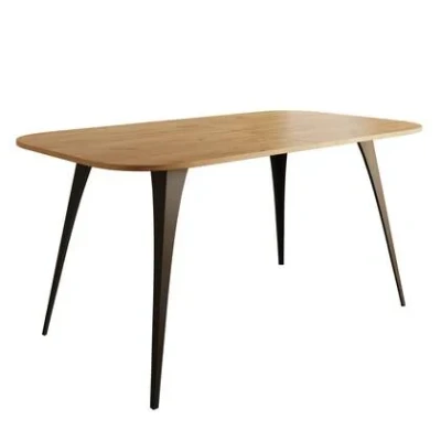 Afbeelding van Meubella Eetkamertafel Flix Eiken 160 cm Uitschuifbaar