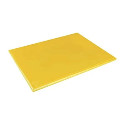 Afbeelding van Hygiplas HDPE snijplank geel 600x450x25mm