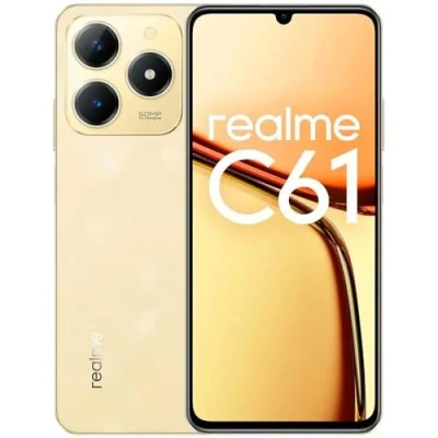 Image de Smartphone Realme C61 Double nano SIM 256 Go 6.75&quot; Sparkle Gold
