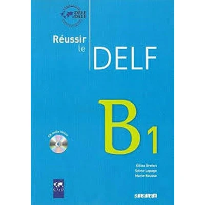 Afbeelding van Réussir le DELF niveau B1 livre + cd audio