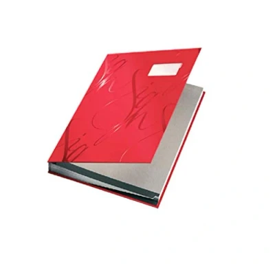 Afbeelding van Leitz Design Vloeiboek Karton 18 scheidingsbladen Rood