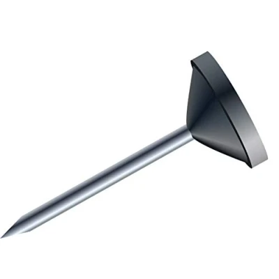 Afbeelding van Exacompta Ref 14501E Set van 100 platte kopspelden Breedte 8 mm x hoogte 5 Geschikt voor prikborden of kurkborden in kantoren, huizen en bedrijven Zwart