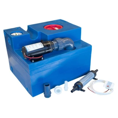 Afbeelding van Albinus Vuilwatertank 47 liter met 24V Vuilwaterpomp 03 02 027