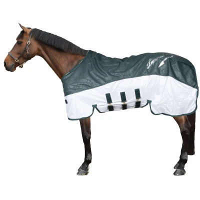 Afbeelding van Imperial Riding IRHSuper Dry 215 Couverture anti pluie et mouches Vert forêt