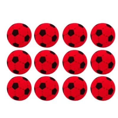 Afbeelding van 12x Kyto Softbal 20 cm rood
