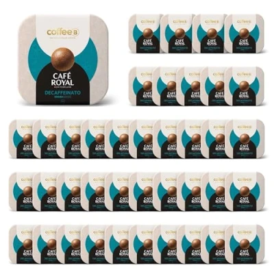 Afbeelding van 360 Coffee Balls Decaféiné Boules de Café haut gamme 100% compostable Spécialement conçues pour l&#039;utilisation la machine à CoffeB by Royal