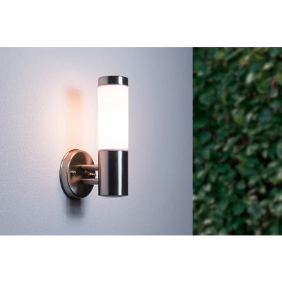 Afbeelding van LED Wandlamp E27 Fitting, Waterdicht IP65, Modern, RVS
