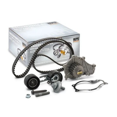 Afbeelding van HEPU PK08930 Waterpomp + Distributieriem Set Met schroeven 144 FORD: FIESTA 6, 5, 6 Van, PEUGEOT: 206 Hatchback, 207 Hatchback