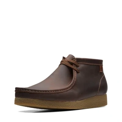 Afbeelding van Clarks Shacre Boot, herenlaarzen, Bijenwas leer