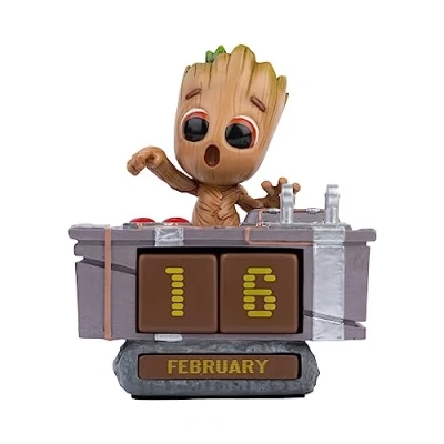 Afbeelding van Kalender Marvel Guardians Of The Galaxy Death Button 3D Perpetual Calendar