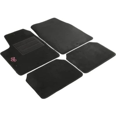 Afbeelding van START FUNNY HEART 8506 Vloermatset Textiel, PU (Polypropyleen) voor en achter 4 zwart