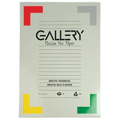 Afbeelding van Gallery Bristol tekenblok, ft 29,7 x 42 cm, A3, 200 g m², 20 vel