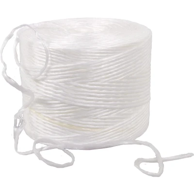 Afbeelding van Polypack Touw, 1 Draads. Wit (1 Bol)