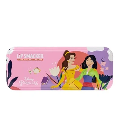Afbeelding van Lip Smacker Disney Princess Artisan picknickdoos, magische doos, 3 etages, make up set met 16 lipgloss, 8 glinsterende crèmes, applicatoren en haaraccessoires